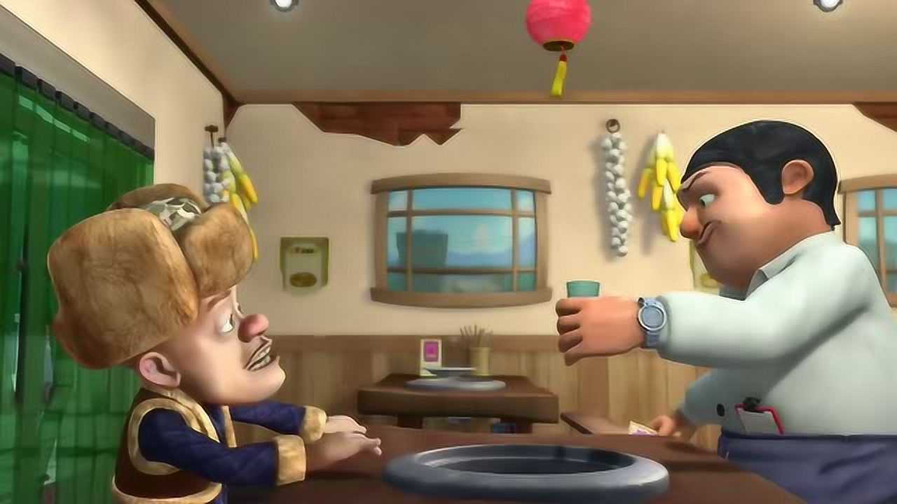 熊出没光头强啊你这去火锅店把人参认成萝卜也是没谁了