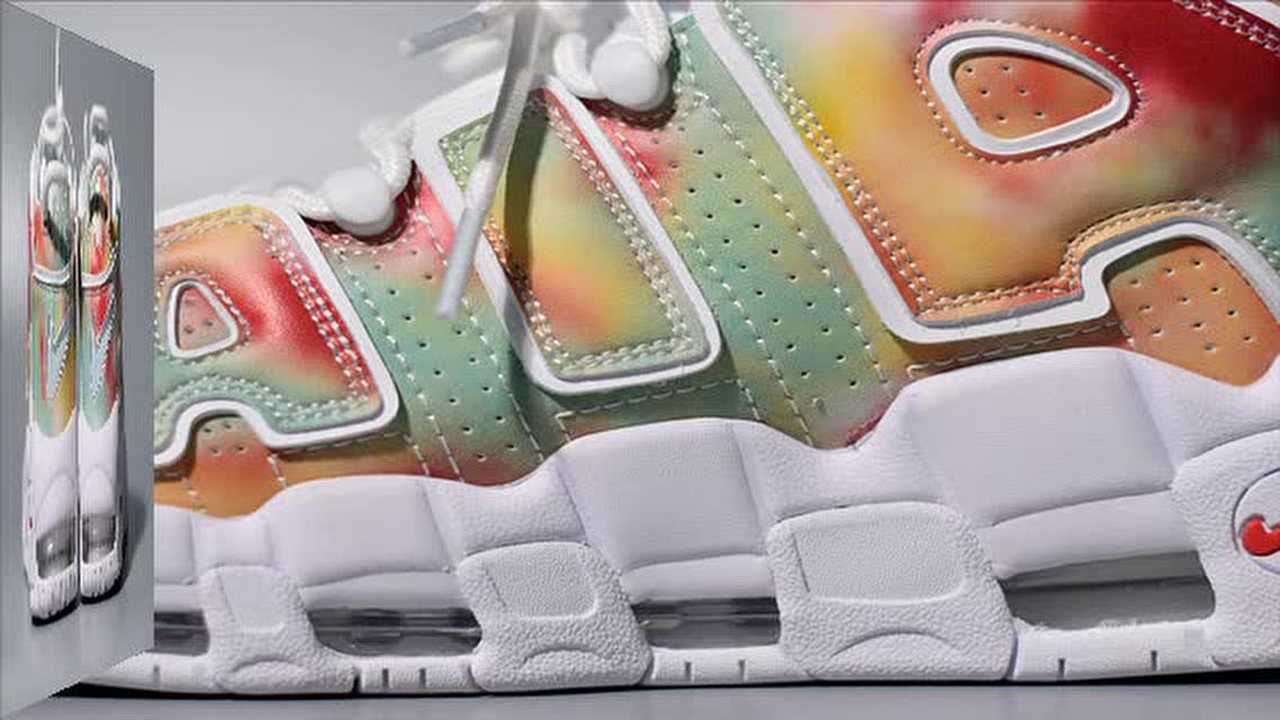 air more uptempo 96 uk qs 皮蓬大air扎染