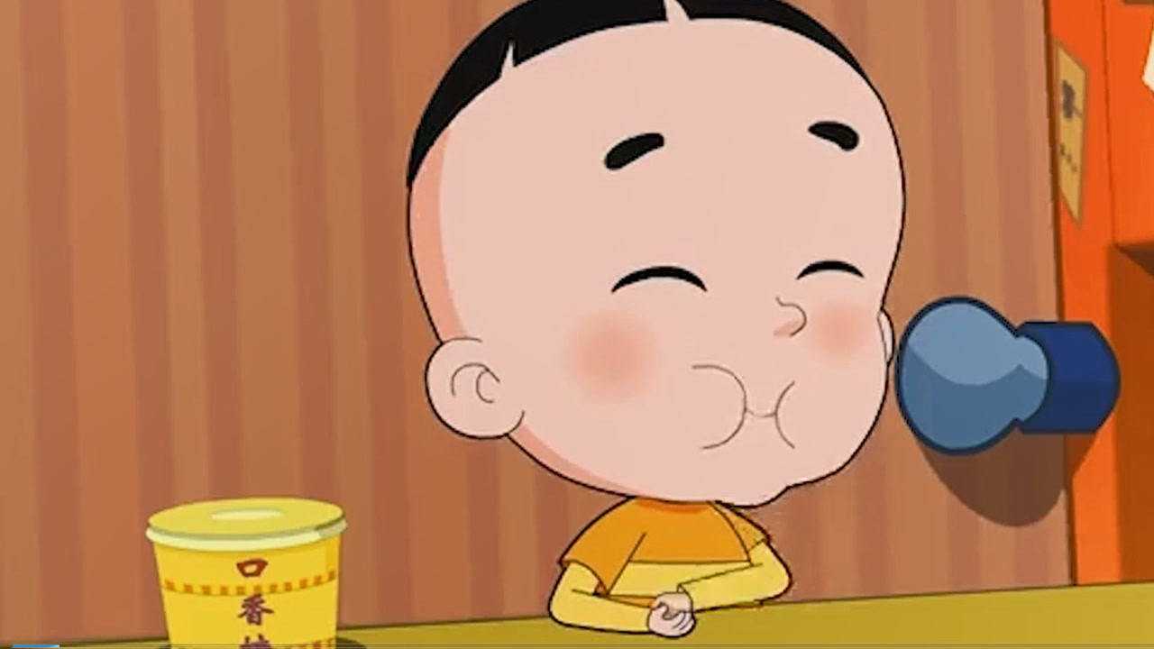 大头儿子只因大头儿子乱扔口香糖小头爸爸头发竟被剪成这样