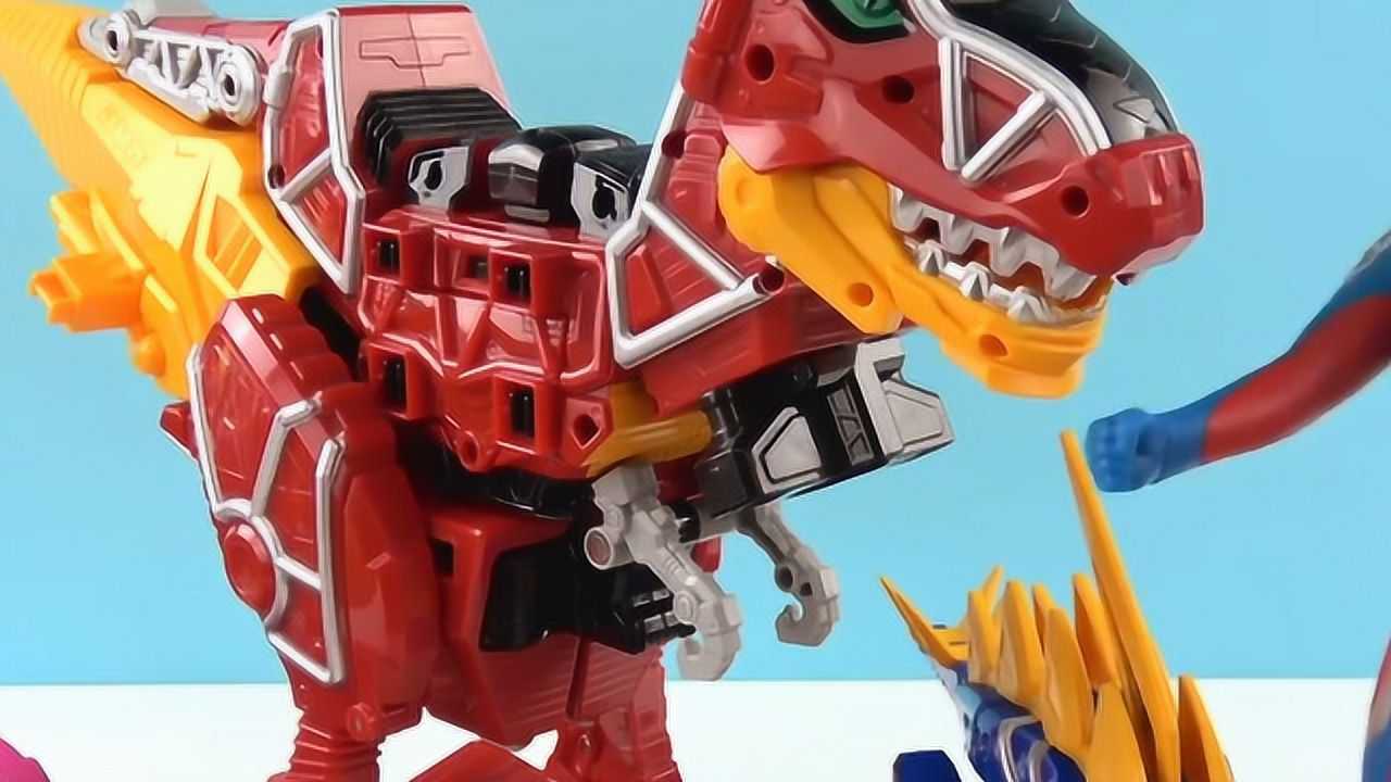 趣味启蒙玩具:奥特曼恐龙大作战,激发宝宝想象力创造力