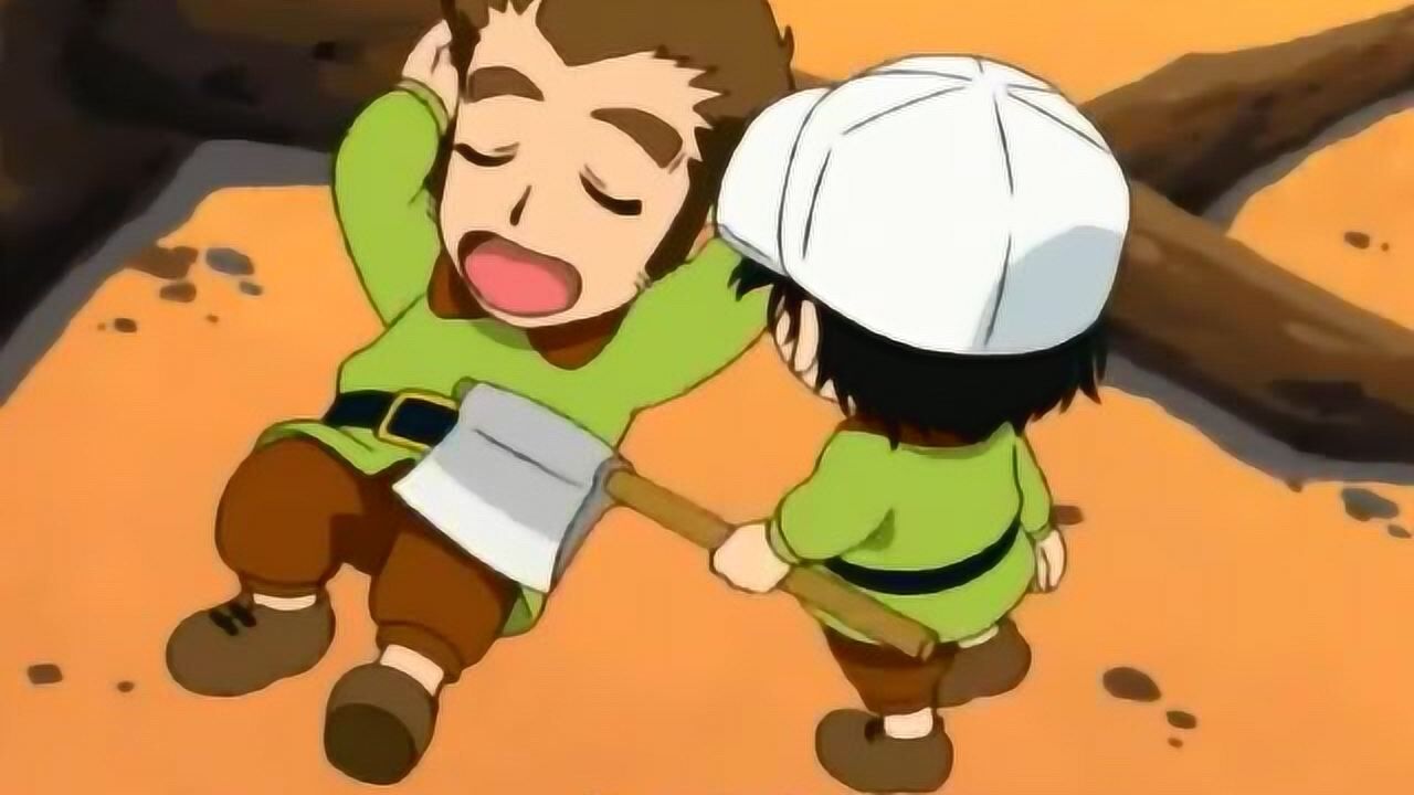 网球王子搞笑篇青学正选变伐木工砍树靠网球技能太搞笑乾学长