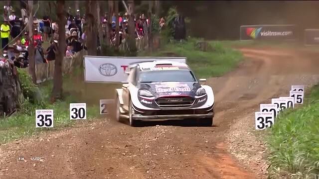 2018WRC世界拉力锦标赛澳大利亚站精彩瞬间