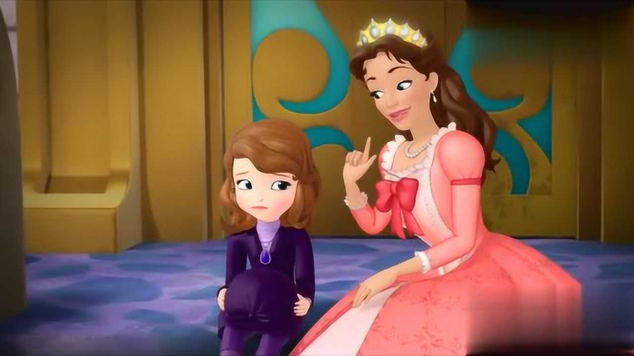 小公主苏菲亚苏菲亚想放弃比赛妈妈说王子能做的事公主也可以