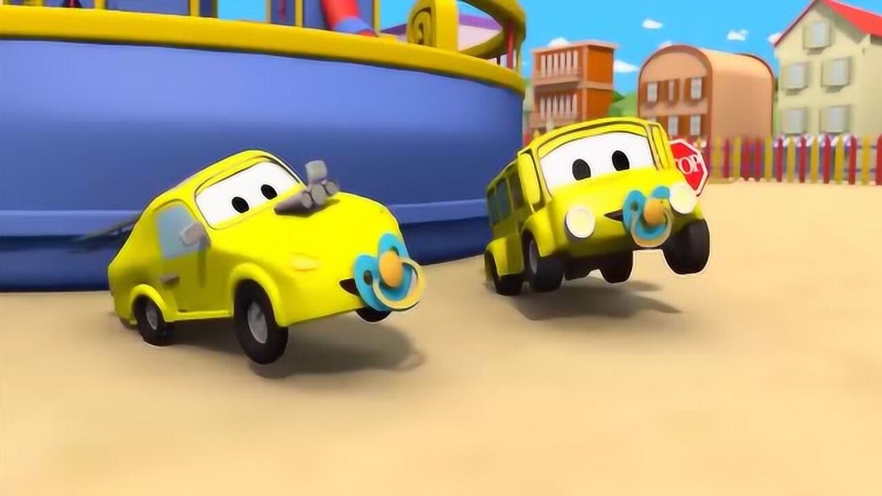 汽车城:卡尔变身放摇篮曲,哄宝贝车睡觉