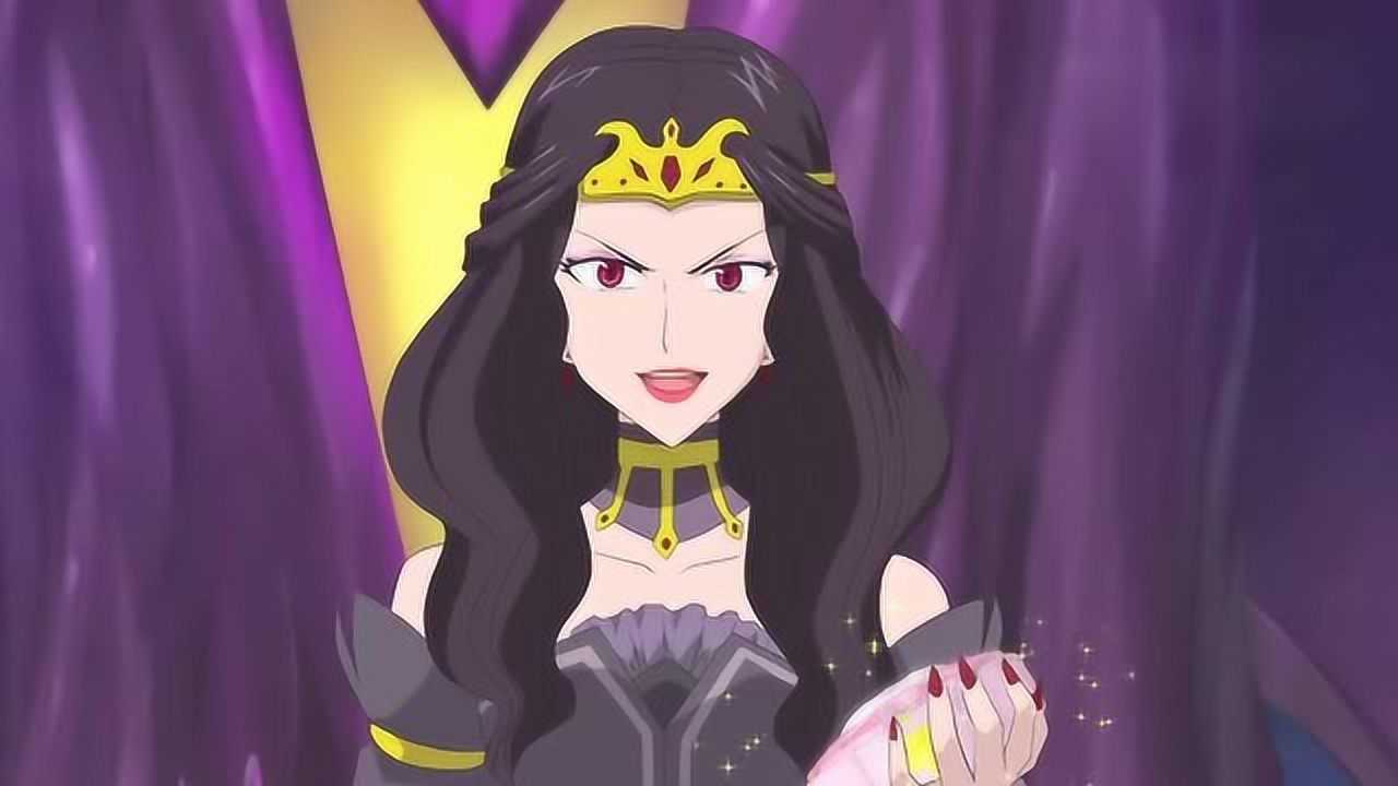 巴啦啦小魔仙太歹毒了哈莱王后得了十二星钻却还是毁了雅雅