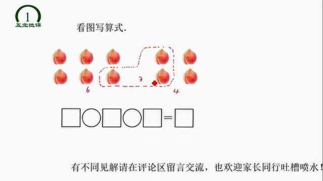 一年级数学看图写算式,这种图还真的少见