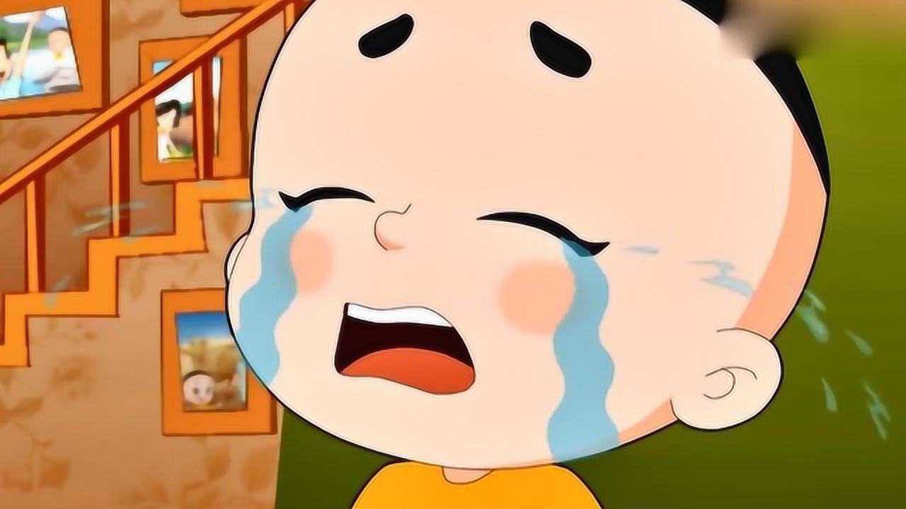 看到爸爸妈妈不吃饭,大头儿子哭着问爸爸:咋们家是不是破产了!