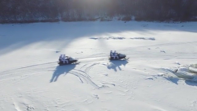 守好祖国北大门!黑河好八连的战士开着摩托雪橇穿行在中俄边境