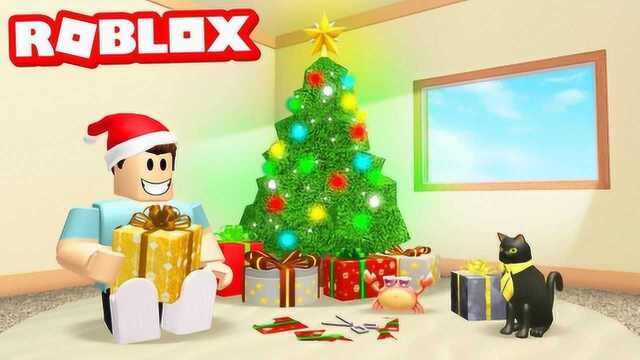 小格解说 Roblox 模拟人生:购买圣诞节装饰!参加欢乐雪球大作战?