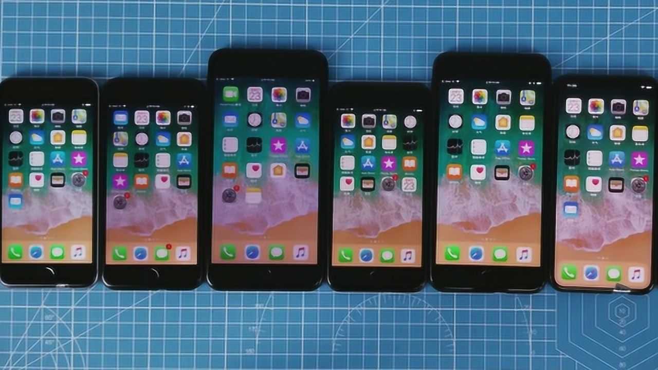 苹果手机近几年的进步有多大?看完历代iphone的对比你就知道了