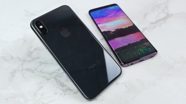 三星S9对比iPhoneX,当屏幕亮起那一刻,我都看呆了!