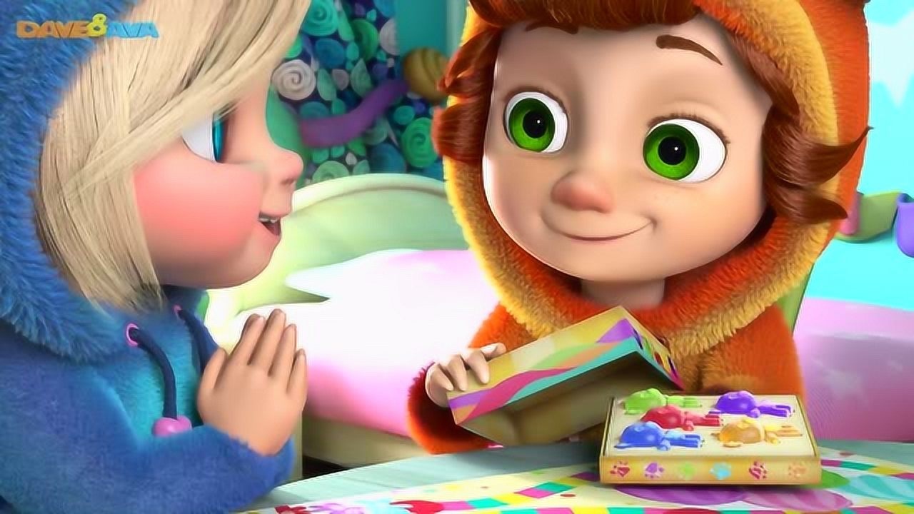 伊恩庄园启蒙英文儿歌大全第19集fivelittlegummybears五颗小熊软糖