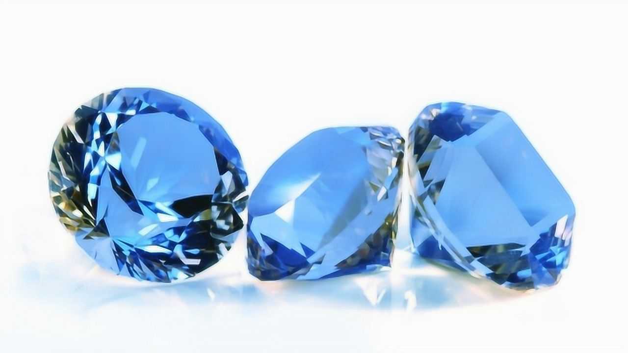 300克拉蓝色钻石被人用1000度铜水浇网友不带这样霍霍的