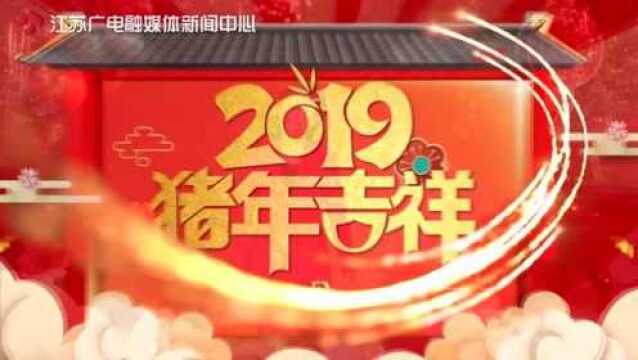 江苏广电融媒体新闻中心主持人祝大家猪年大吉