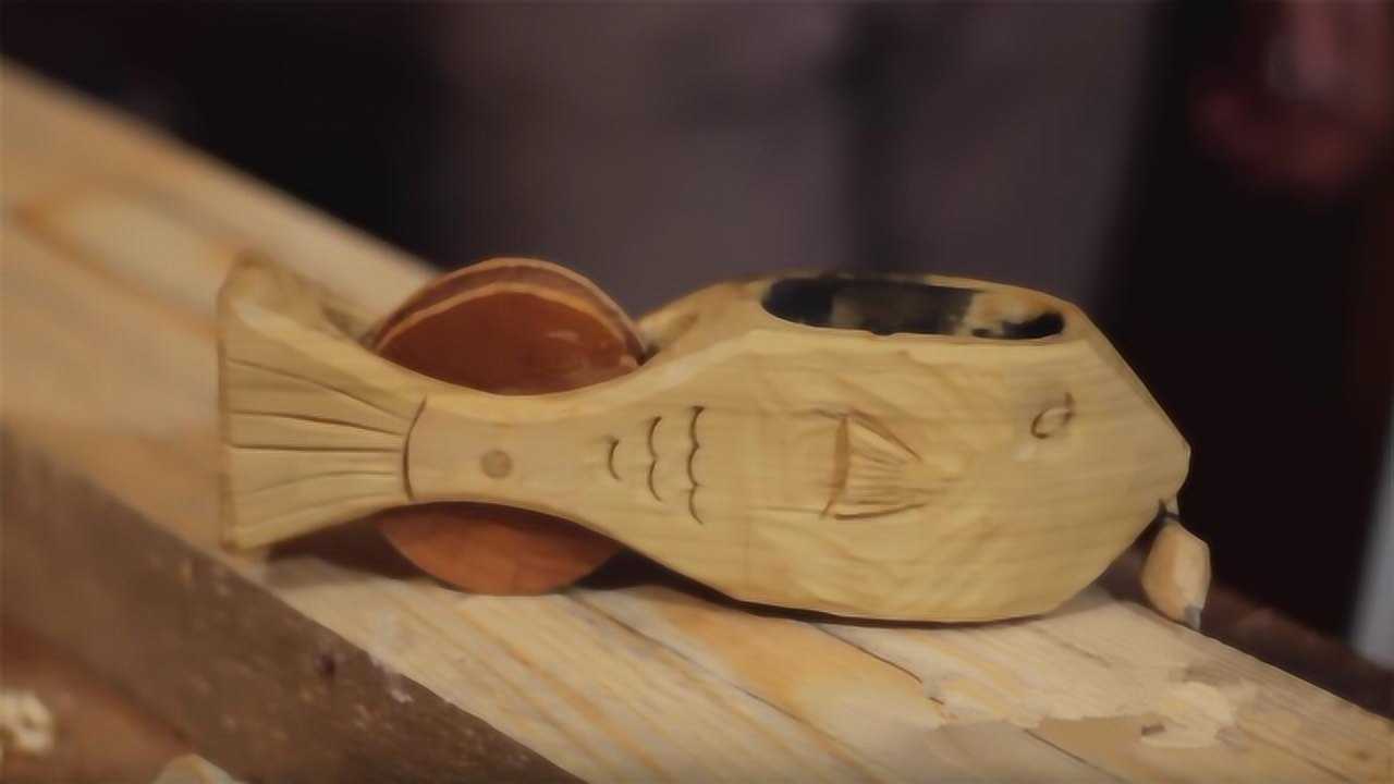 老外自制国内传统木工墨斗简直是艺术品网友这是要辟邪