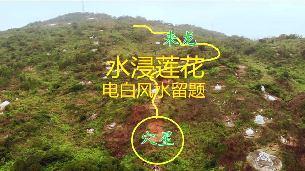 自然与风水带你去电城看邬万吉国师留题水浸莲花的风水宝地