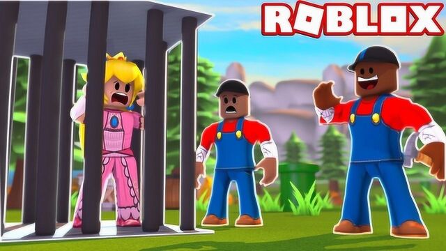 小飞象解说 Roblox逃离疯狂公主 穿越超级玛丽世界!城堡大冒险!