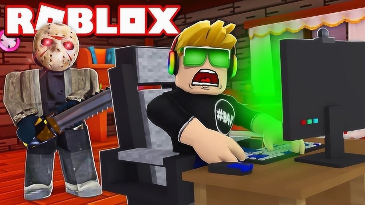 Roblox逃出建筑！第五人格模拟器！躲避杀手？面面解说