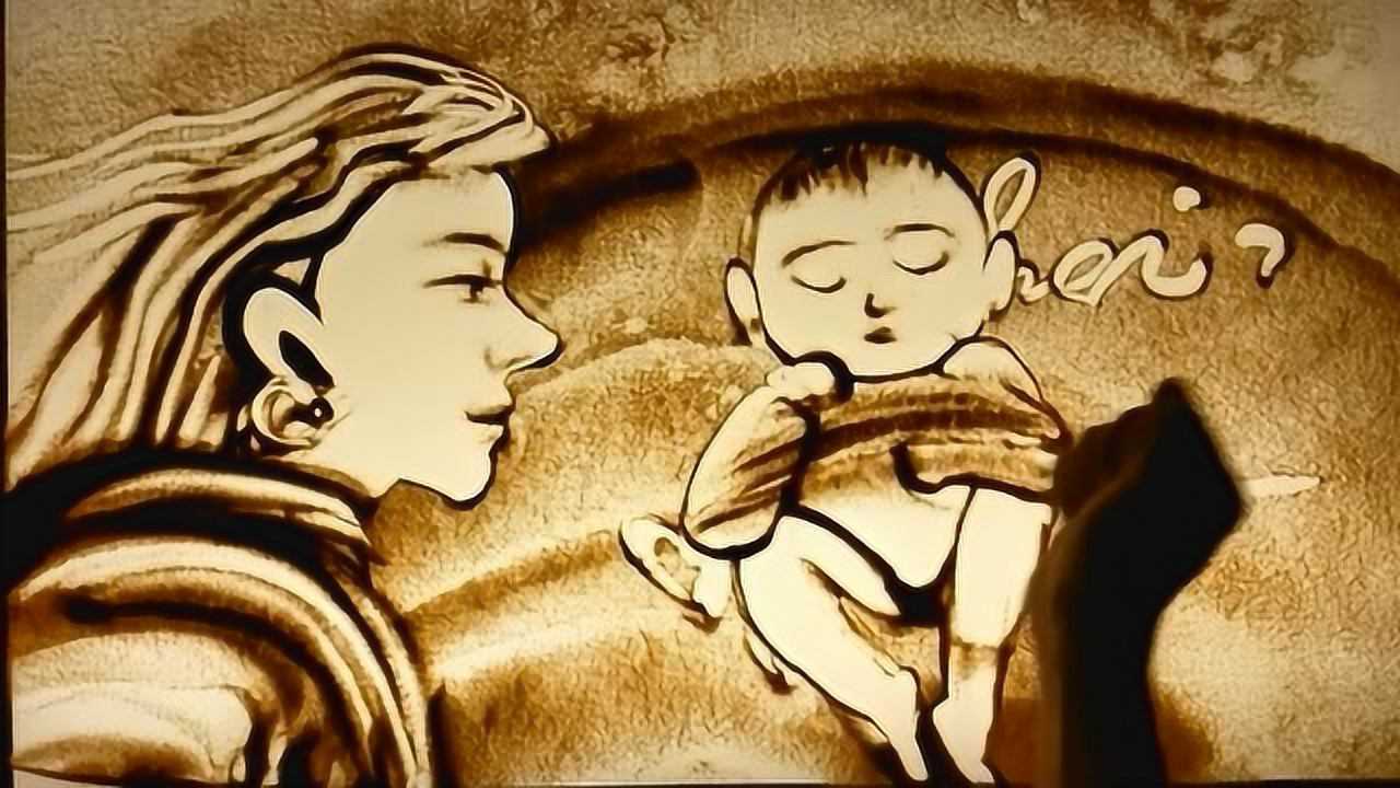 斯玛特美术六道口中心 感人母亲节沙画