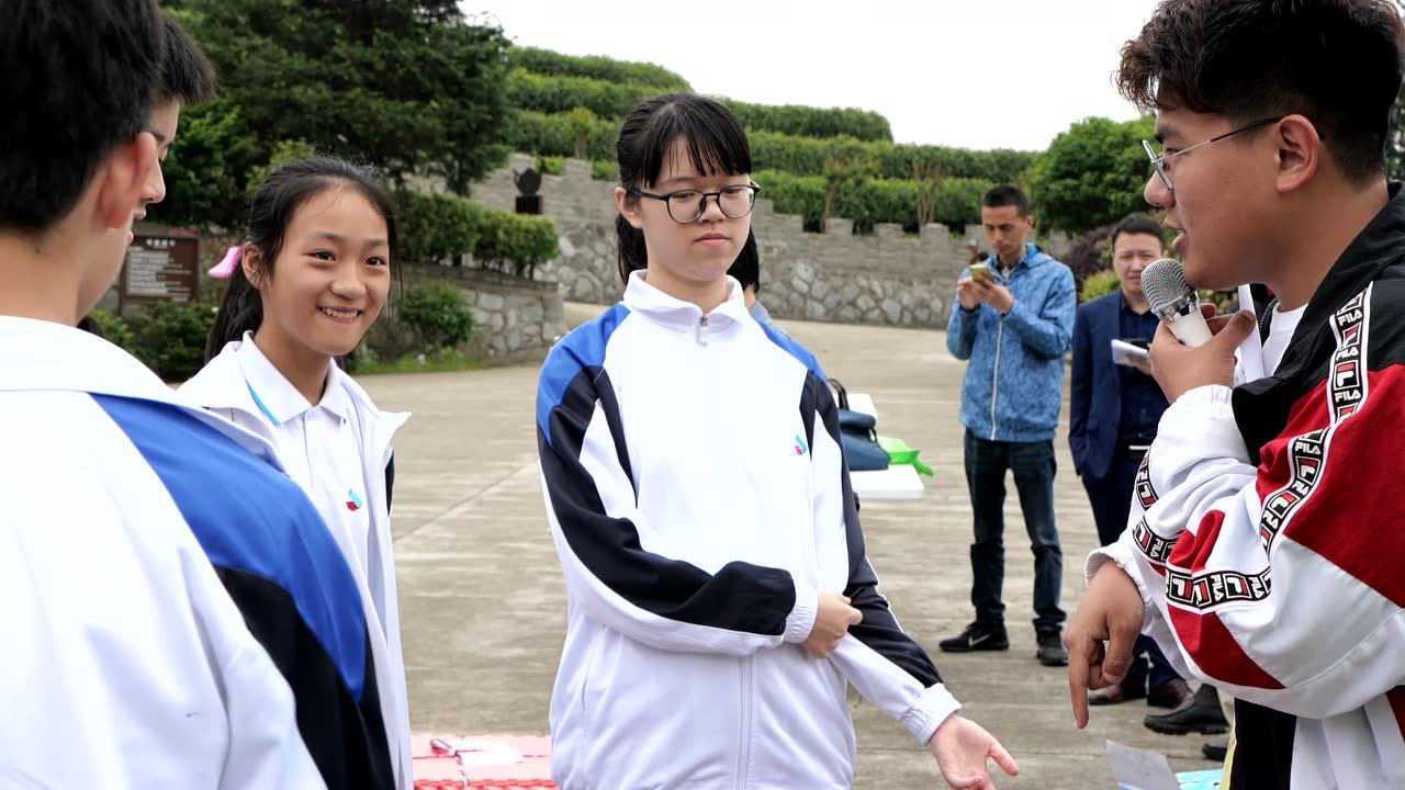 温岭四中羊岩山研学