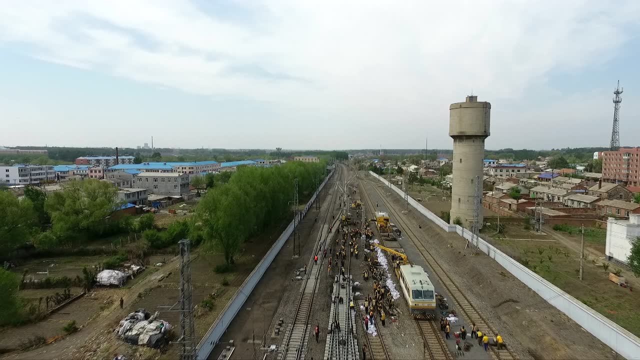 长春工务段集中修作业