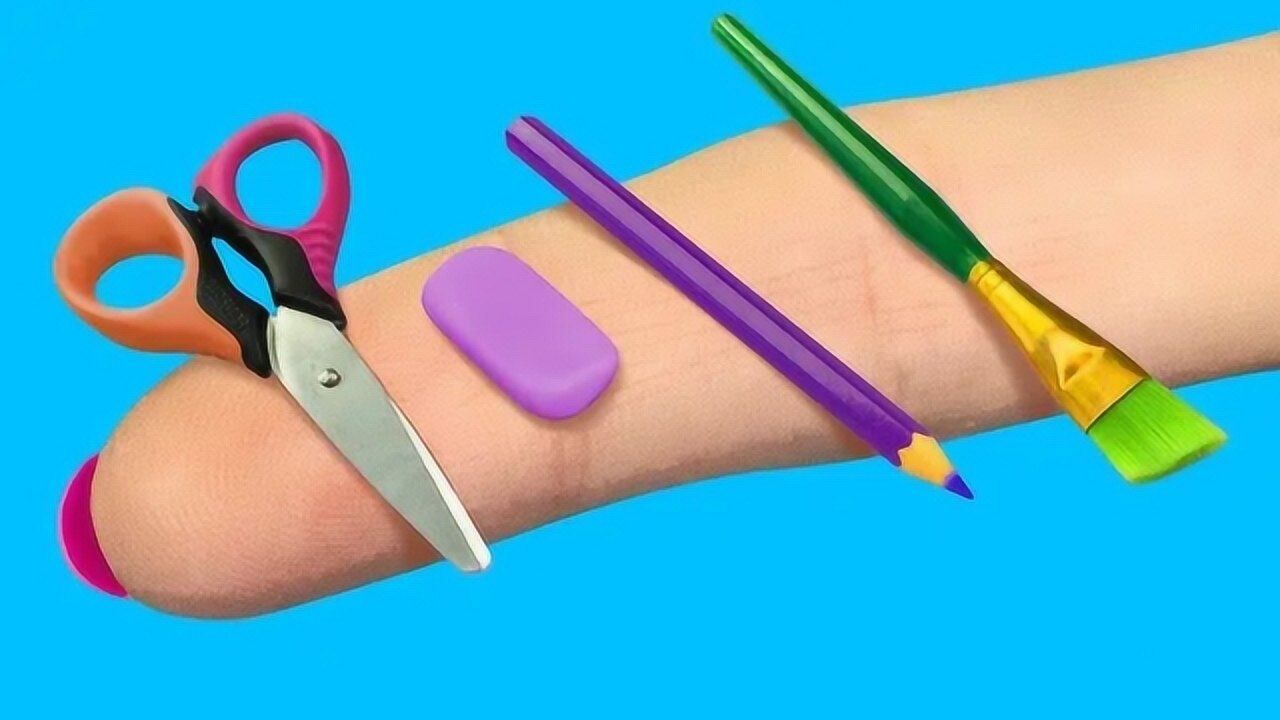 闺蜜趣味手工14个diy迷你文具用品创意见过这么小的吗