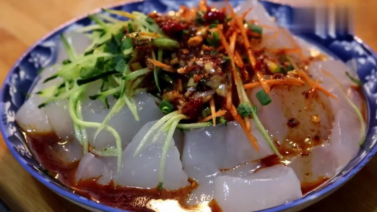 夏日美食"土豆凉粉"最好吃的做法,甘肃老陈教你在家做,特简单