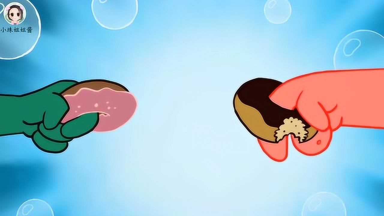 左手甜筒右手棒棒糖派大星成为人生赢家海绵宝宝游戏