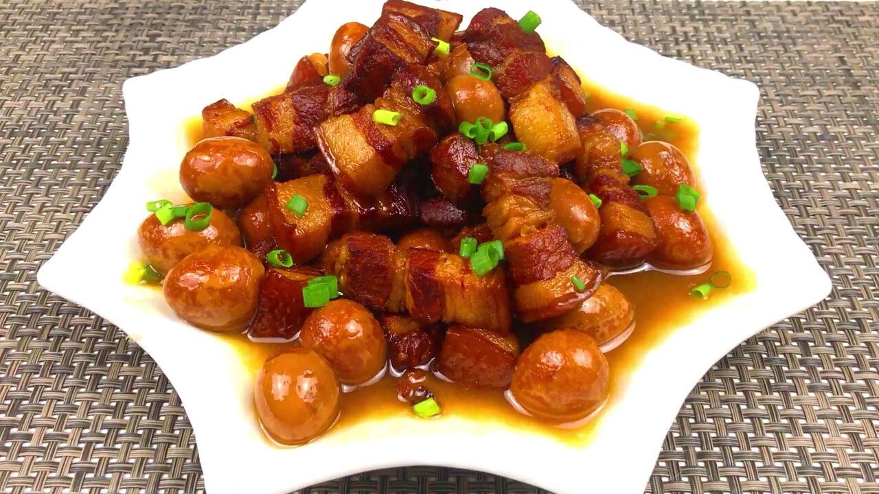 你不能拒绝的鹌鹑蛋红烧肉,详细做法教程_腾讯视频