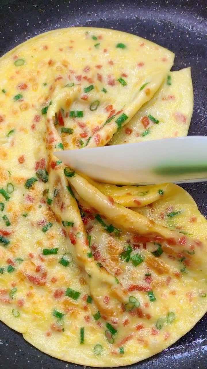 牛奶早餐鸡蛋饼