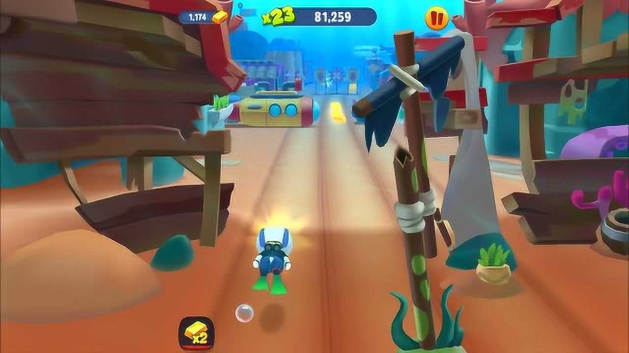 汤姆猫跑酷游戏汉克狗狗海底隧道