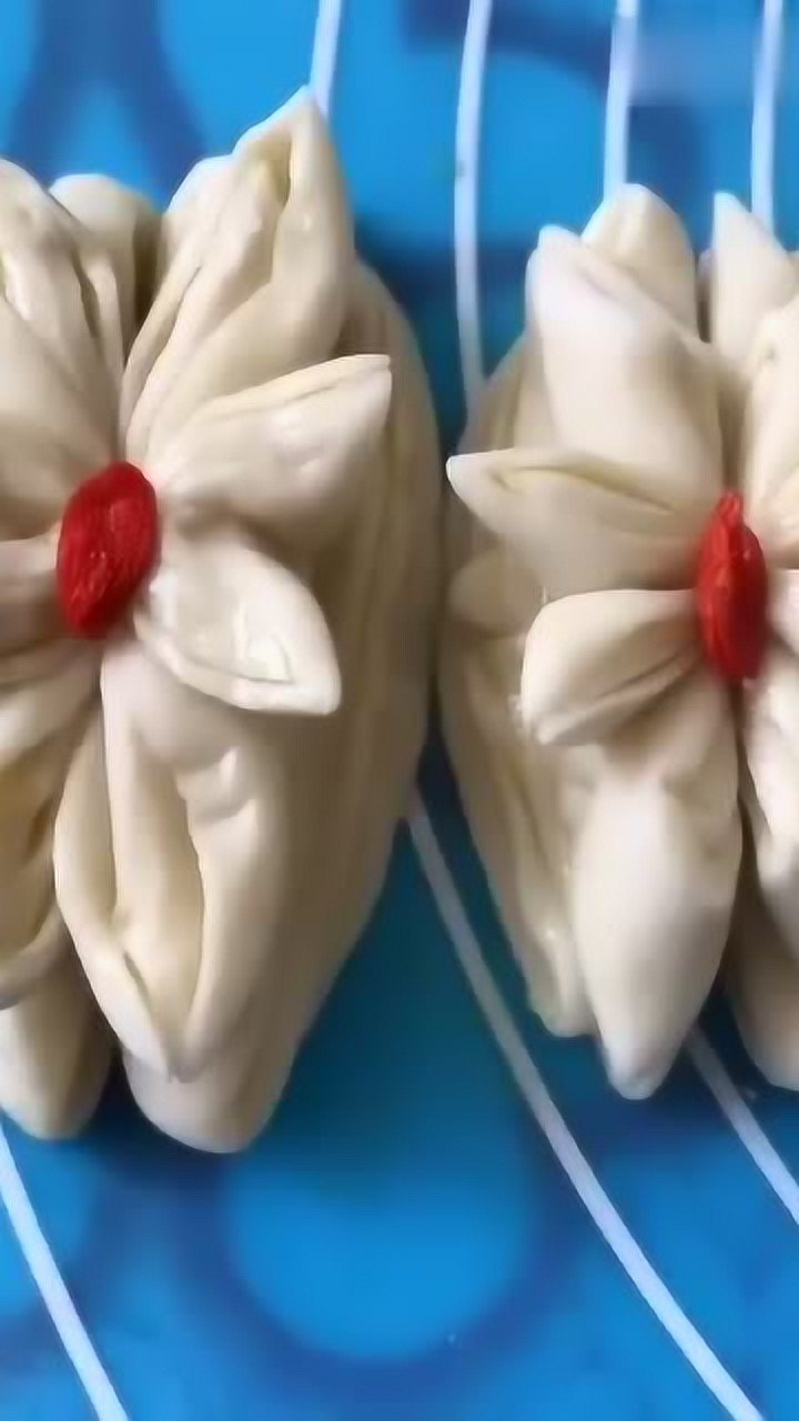 手工莲花花卷馍的做法,好看还好吃