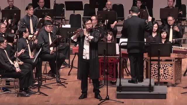 笛子协奏曲《秦川情》,朱国龙演奏