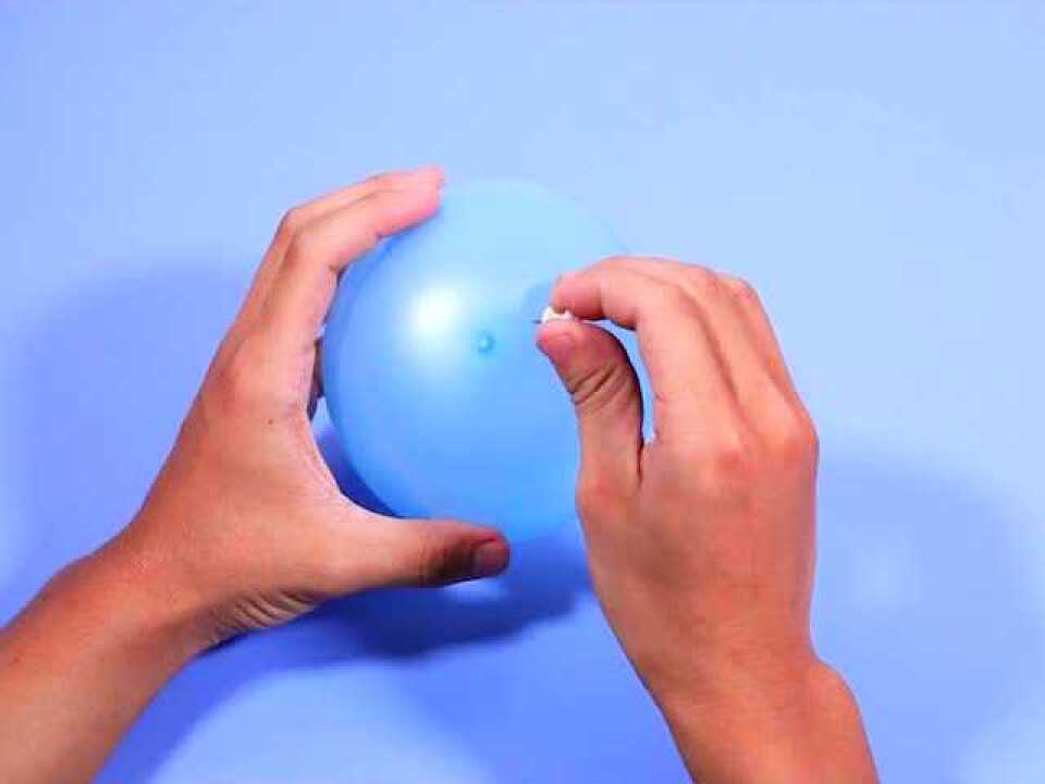 针扎气球科学实验