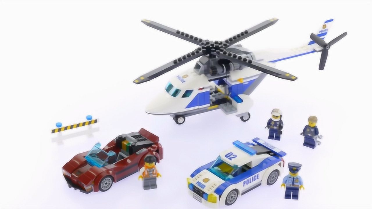 乐高积木lego60138城市系列高速追捕