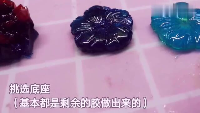 巧用滴胶制作创意桌摆,简单易学还漂亮,快来装饰一下桌面