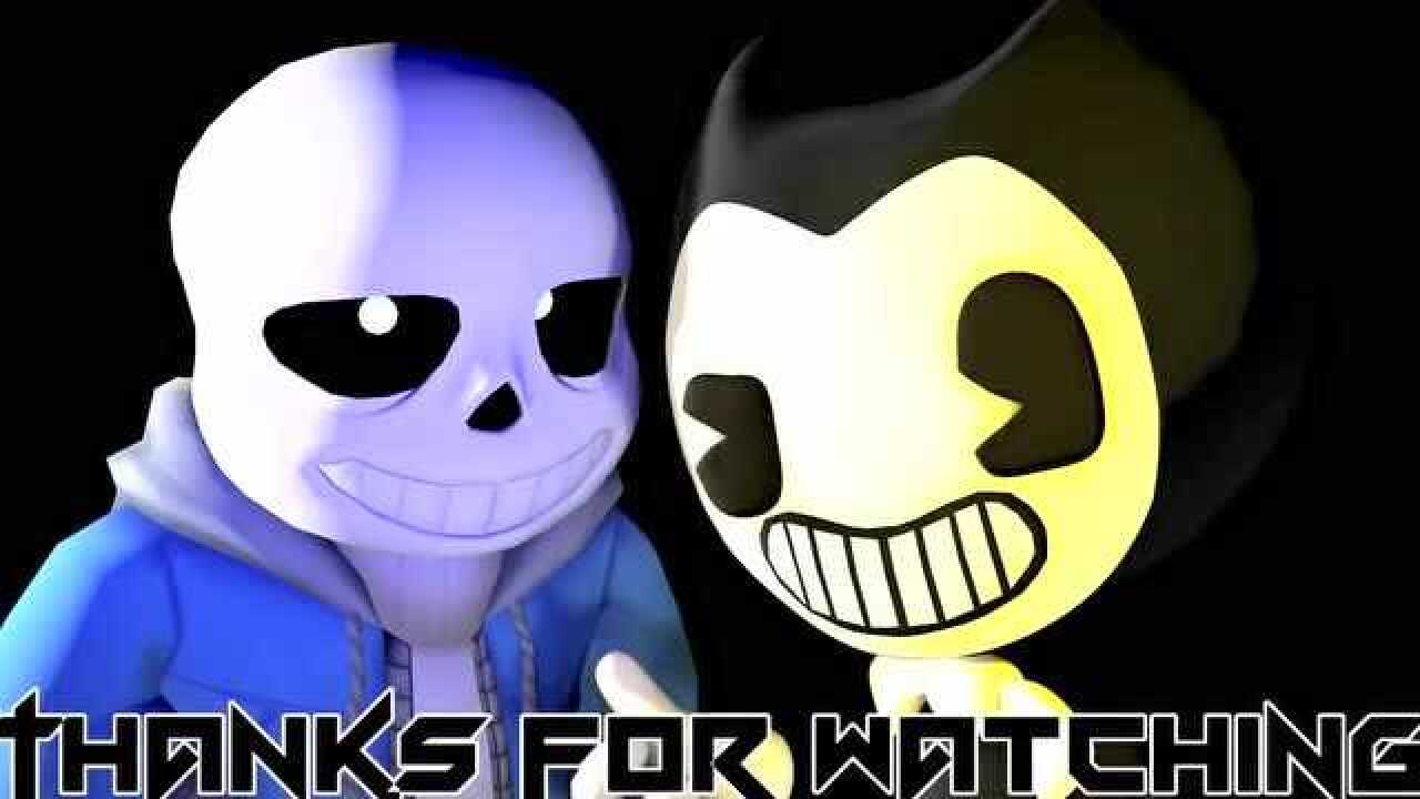 班迪和墨水机器班迪大战传说之下的sans你更喜欢谁呢