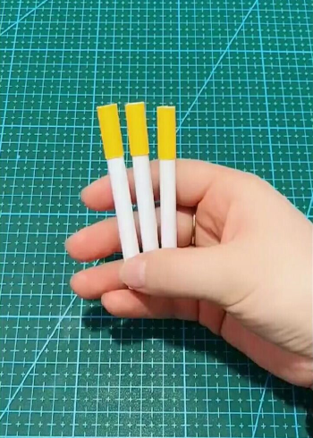 手工自制假香烟图片