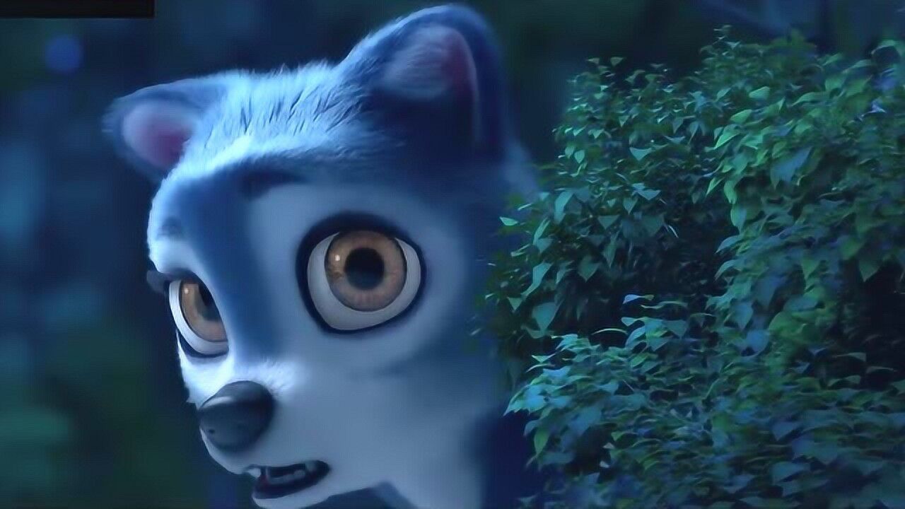 熊出没之原始时代飞飞听到了狼群的呼唤它很害怕的样子