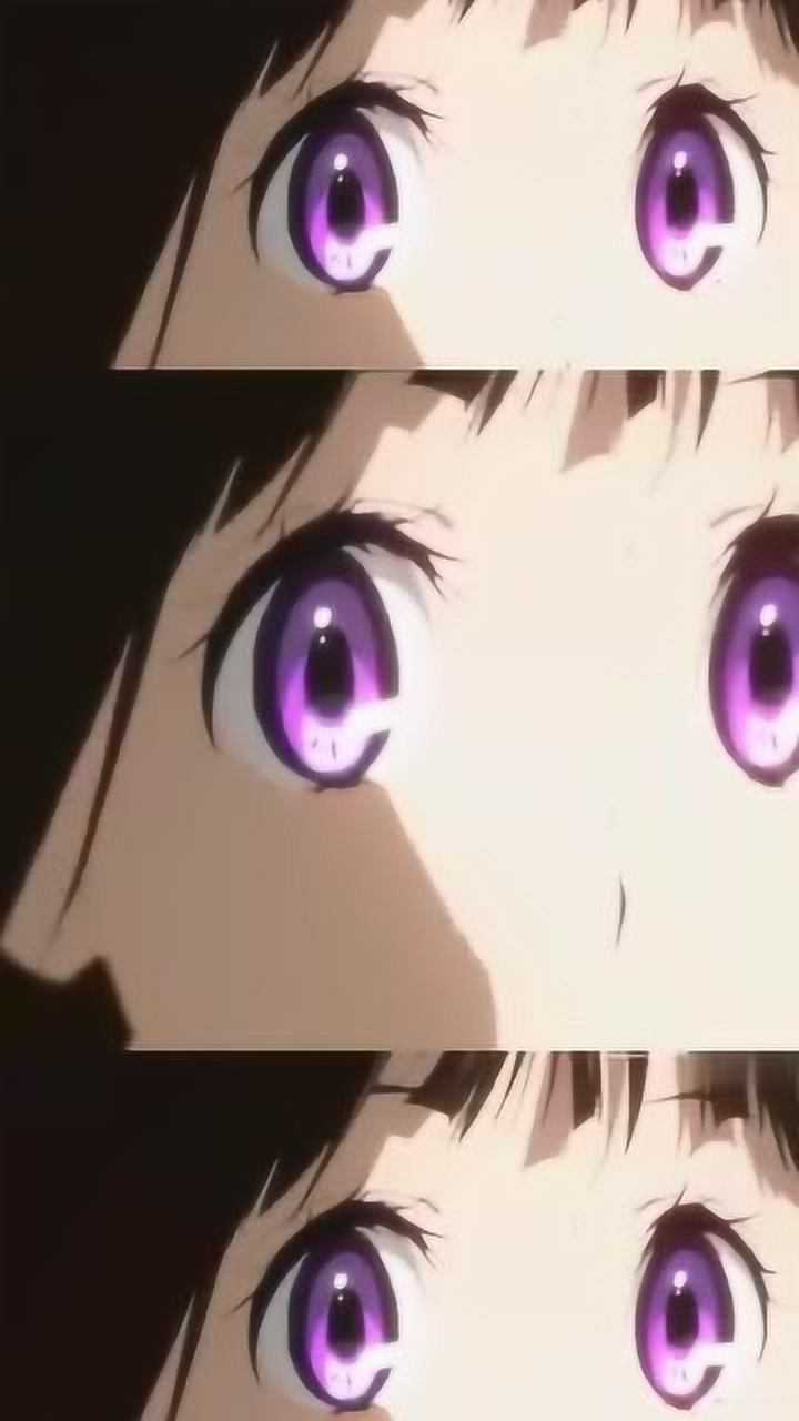 紫罗兰永恒花园京紫冰菓瞳孔转场新手自制