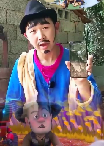 熊出没真人版光头强!