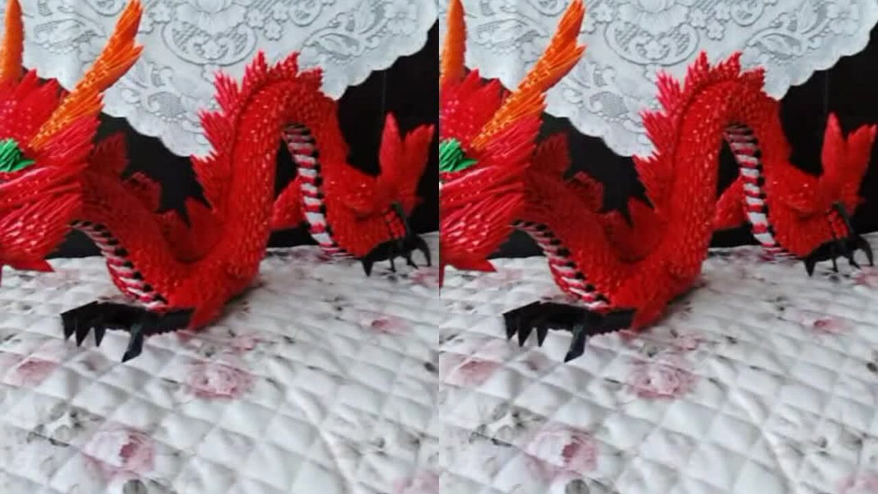 三角插之中国龙