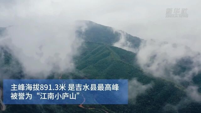 江西吉水大东山出现云海景观