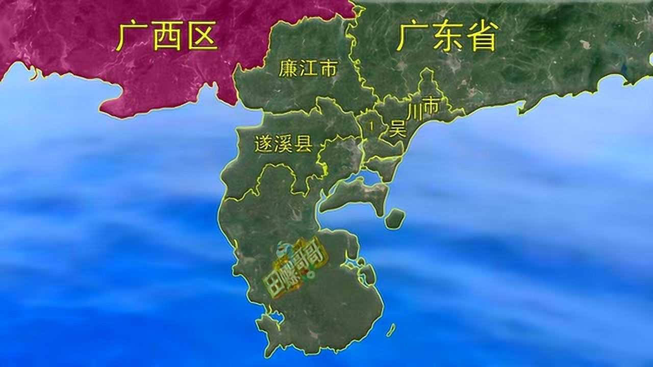 中國三大半島,山東遼東兩半島成績斐然,為何雷州半島發展不起來