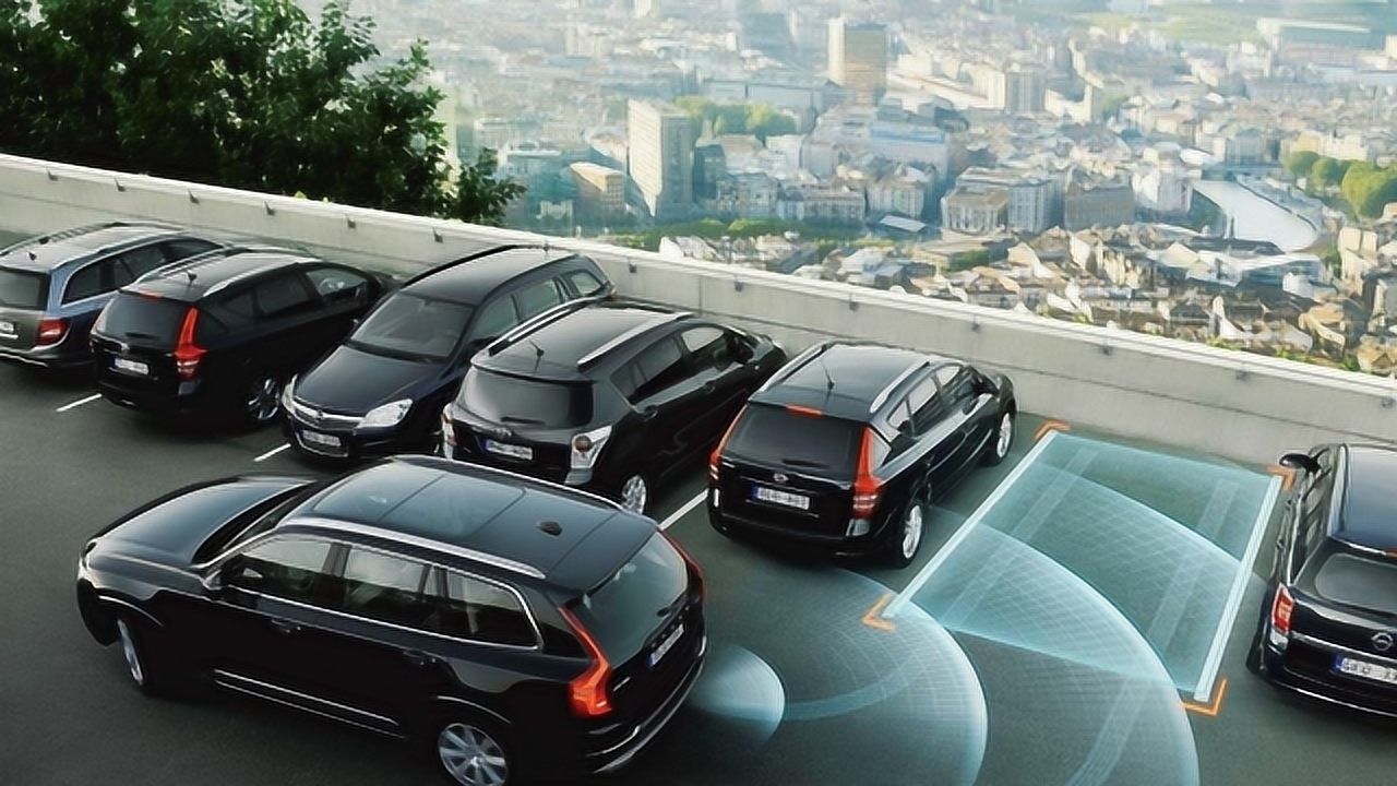 适合新手的倒车入库技巧看准右后视镜这个位置很简单