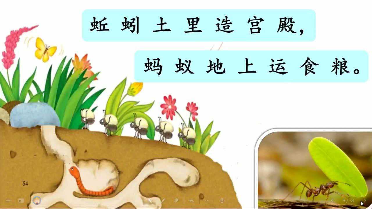 一年级语文4月27日《识字5 动物儿歌》第二课时