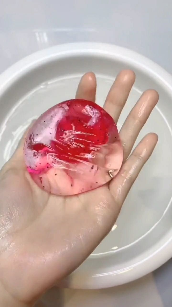 今天教大家一个水晶泥的新玩法真是超级刺激