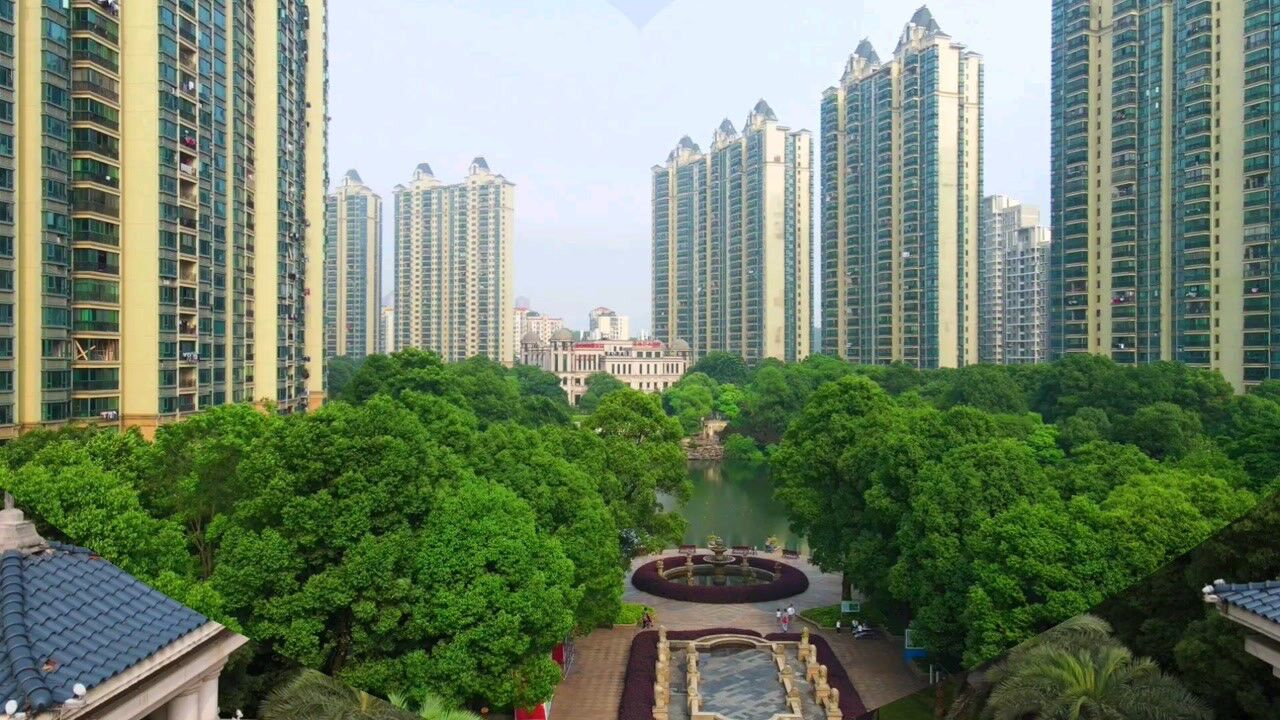 岁月传媒的航拍作品:长沙恒大雅苑