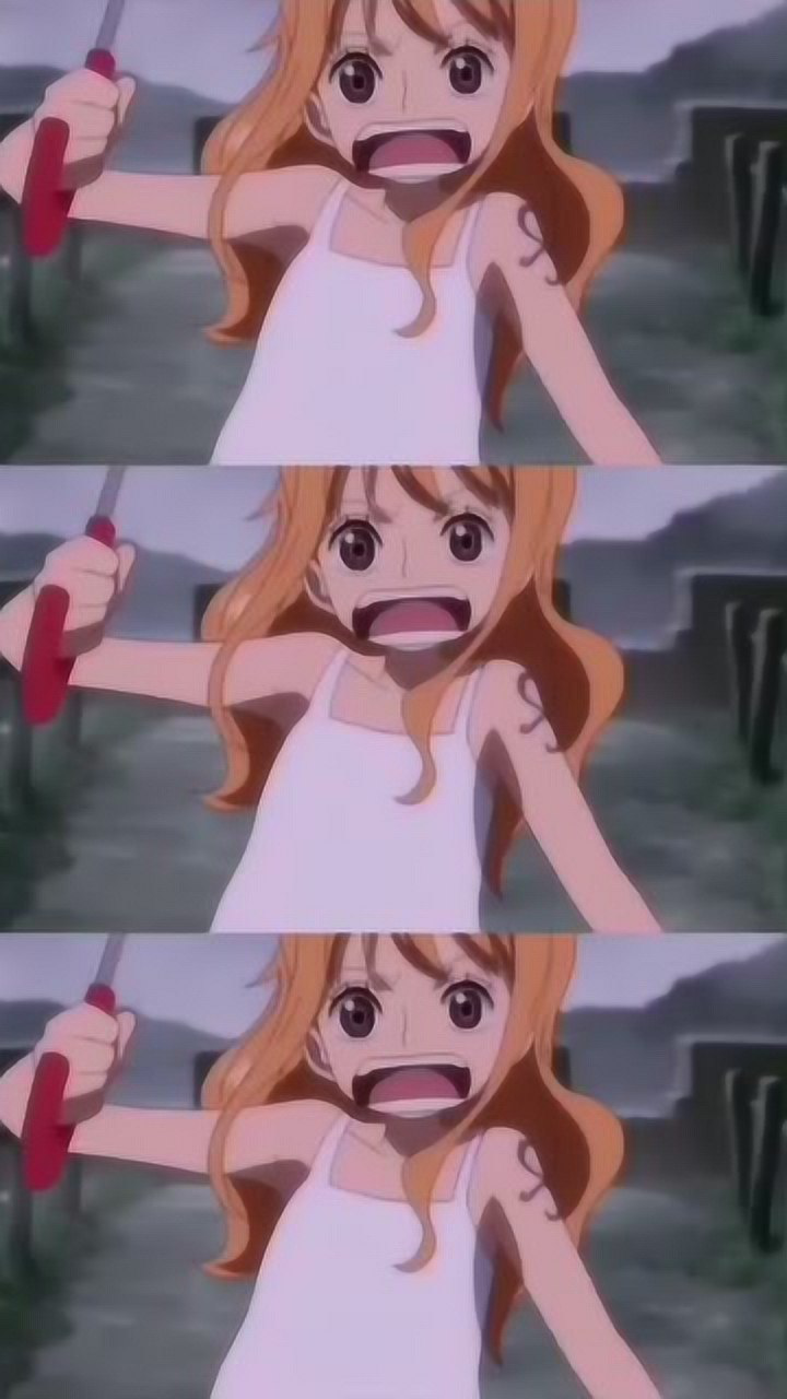 海贼王娜美身体变小头脑智商依旧在可爱小娜美