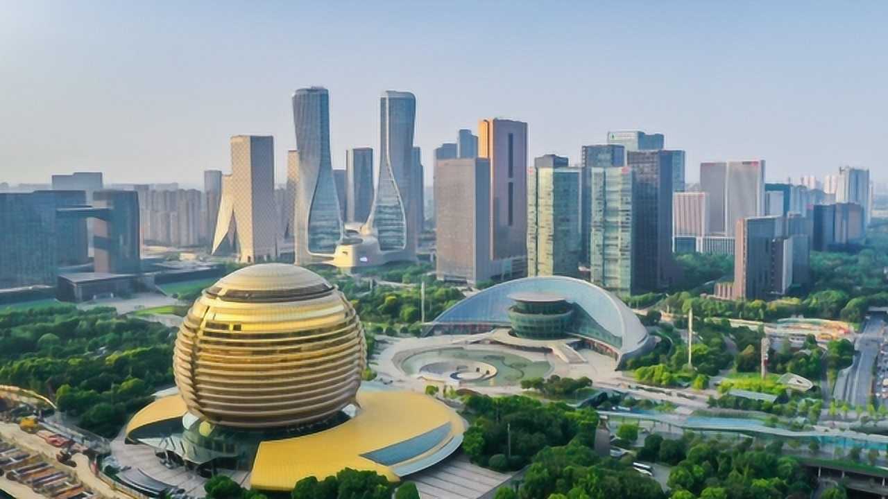 这才是新一线大城市杭州的城市建设太让人震撼了
